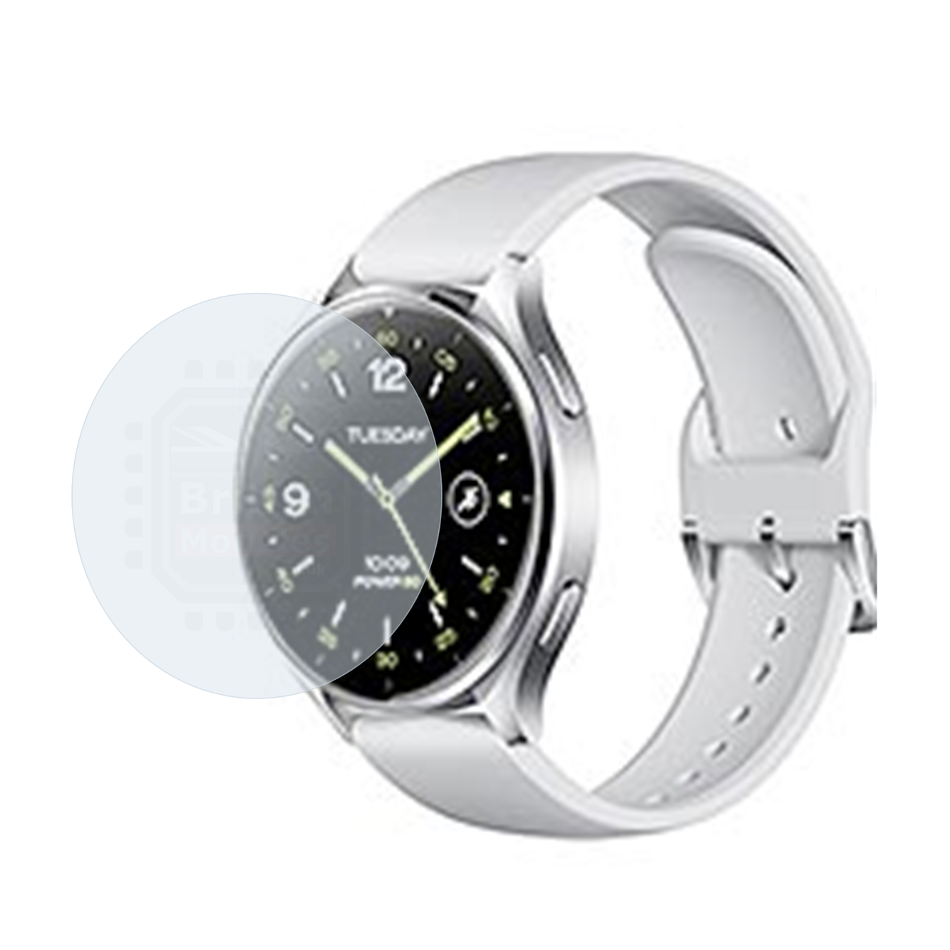 British Modules Xiaomi Watch Clear Coat Self-Healing HydroGel Screen Protector Cover (Pack of 6)