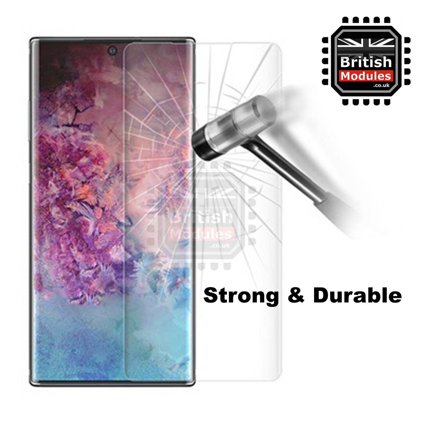 OnePlus Full Glue Gorilla Nano Liquid UV Gel 9H Curved Tempered Glass Screen Protector