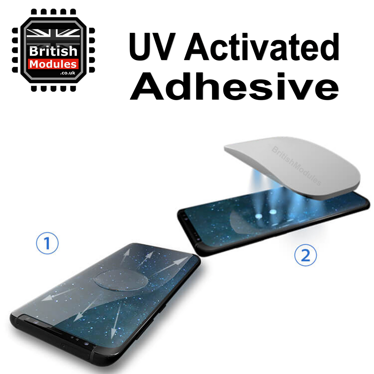 OnePlus Full Glue Gorilla Nano Liquid UV Gel 9H Curved Tempered Glass Screen Protector