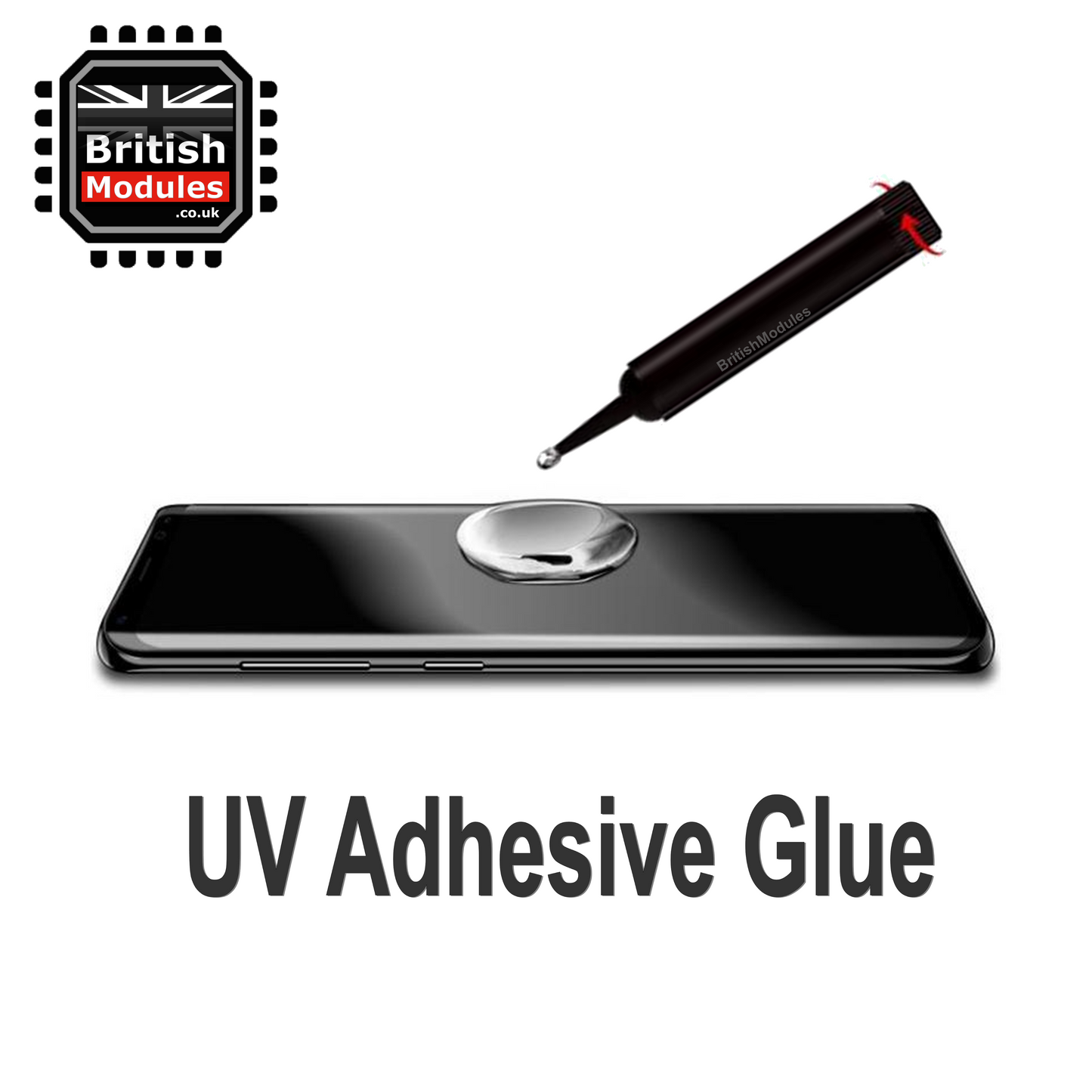 OnePlus Full Glue Gorilla Nano Liquid UV Gel 9H Curved Tempered Glass Screen Protector