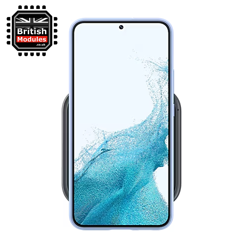 15W Super Fast Wireless Charger Pad Dark Gray for Samsung Galaxy