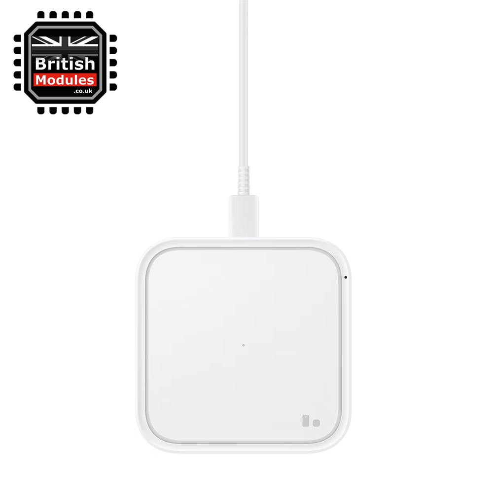 15W Super Fast Wireless Charger Pad White for Samsung Galaxy