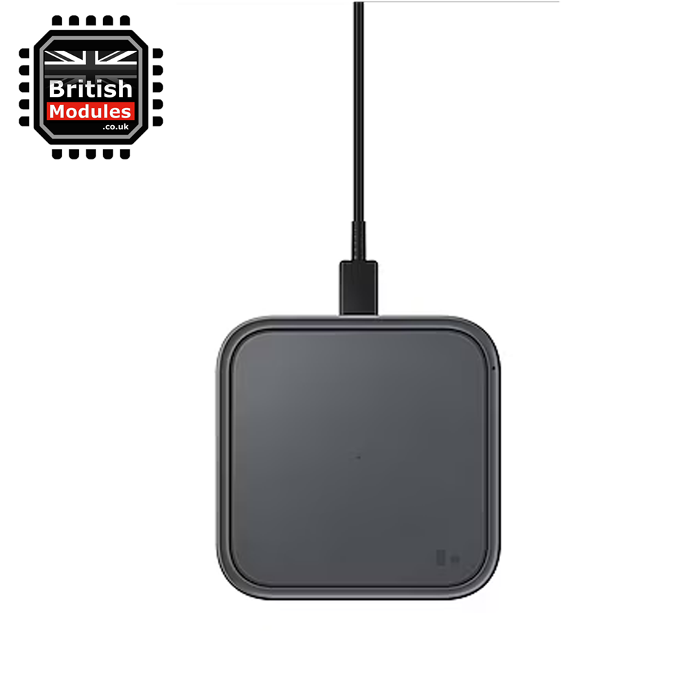 15W Super Fast Wireless Charger Pad Dark Gray for Samsung Galaxy