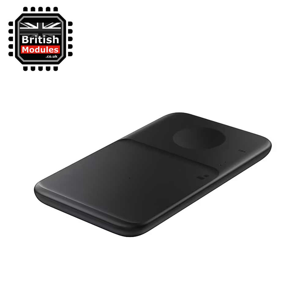 Samsung Wireless Charger Duo EP-P4300 Official Fast Charging Pad for Smartphones & Watches Qi Enabled Black