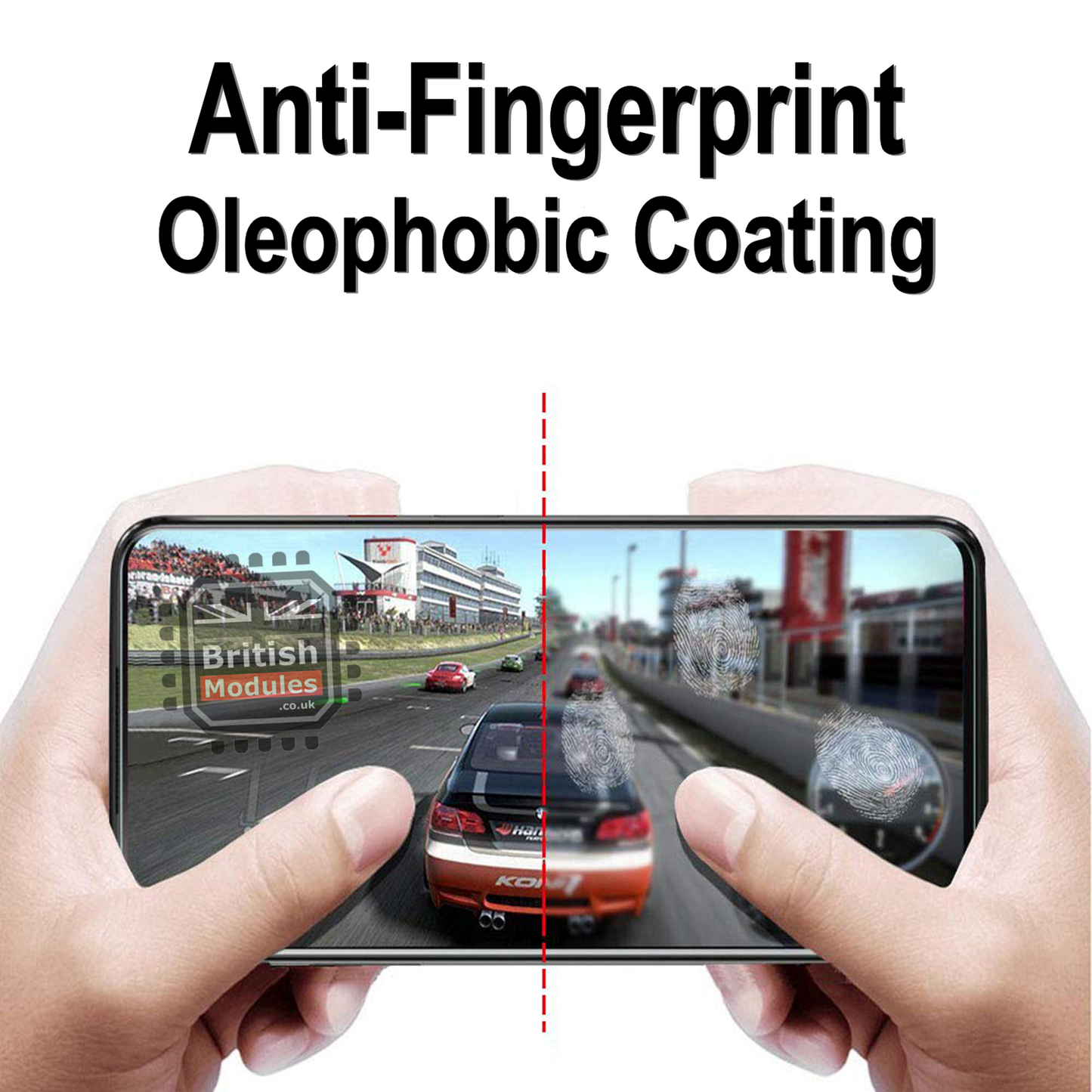 British Modules Huawei Clear Coat Self Healing Self Adhering HydroGel Film Screen Protector Cover