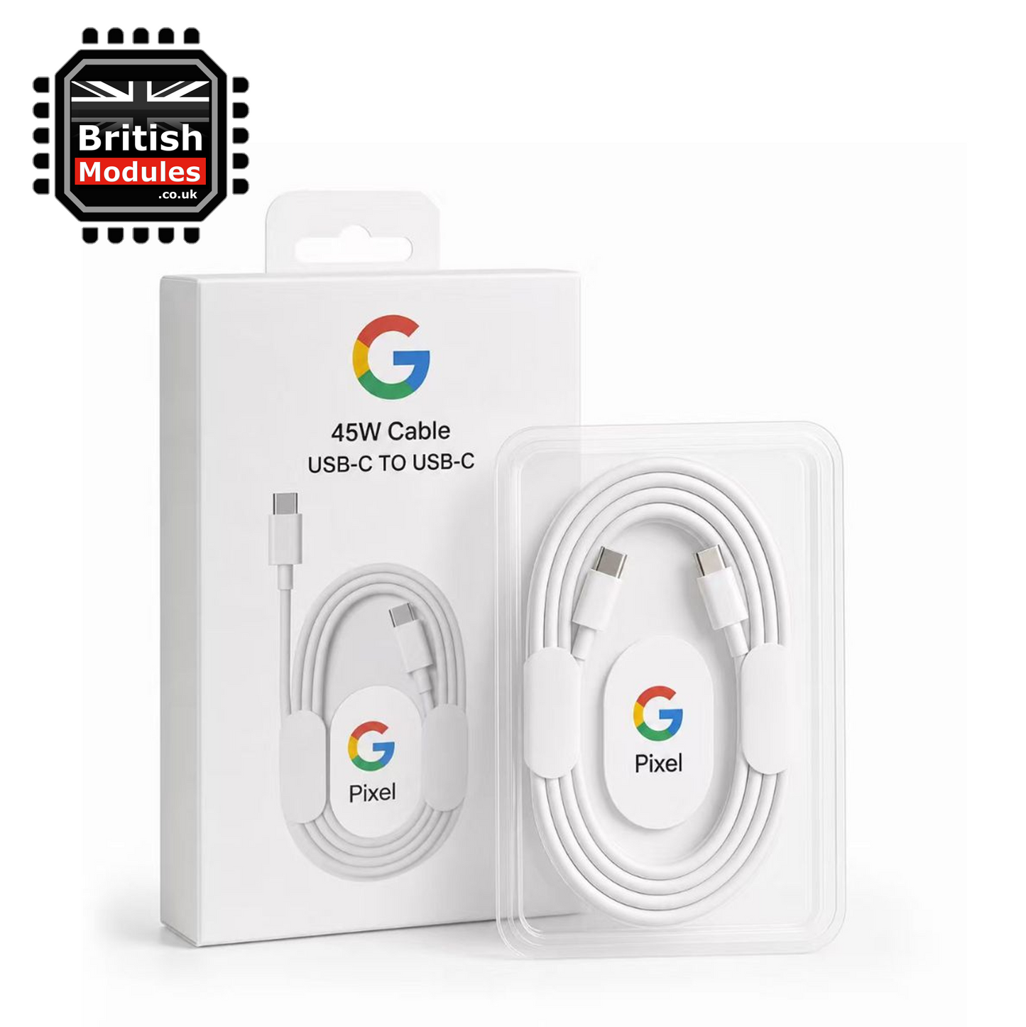 Google 45W USB-C to USB-C Cable 1M