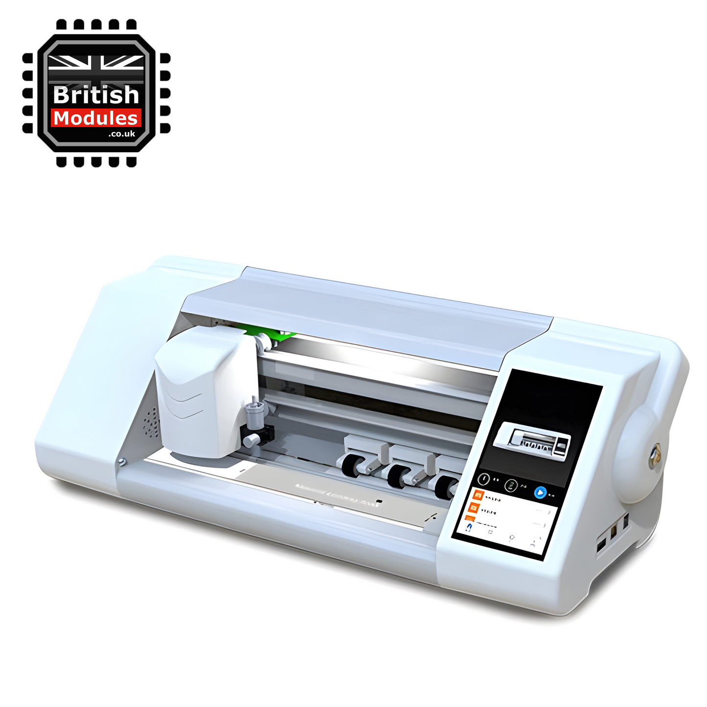 British Modules ™ Screen Protector Cutter Protective Film Intelligent Cutting Machine for Mobile Phones Tablets Laptops
