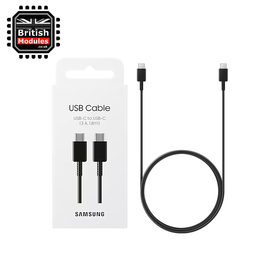 Samsung 1.8M USB-C to USB-C Cable Black 3A
