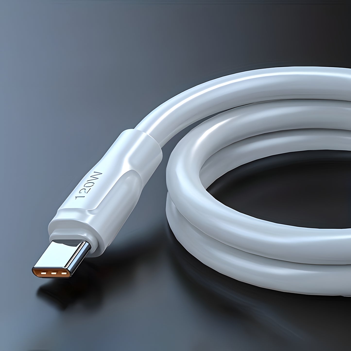 2M USB Type-C Cable 120W 6A SuperVOOC Fast Charging for OPPO OnePlus Xiaomi RealMe