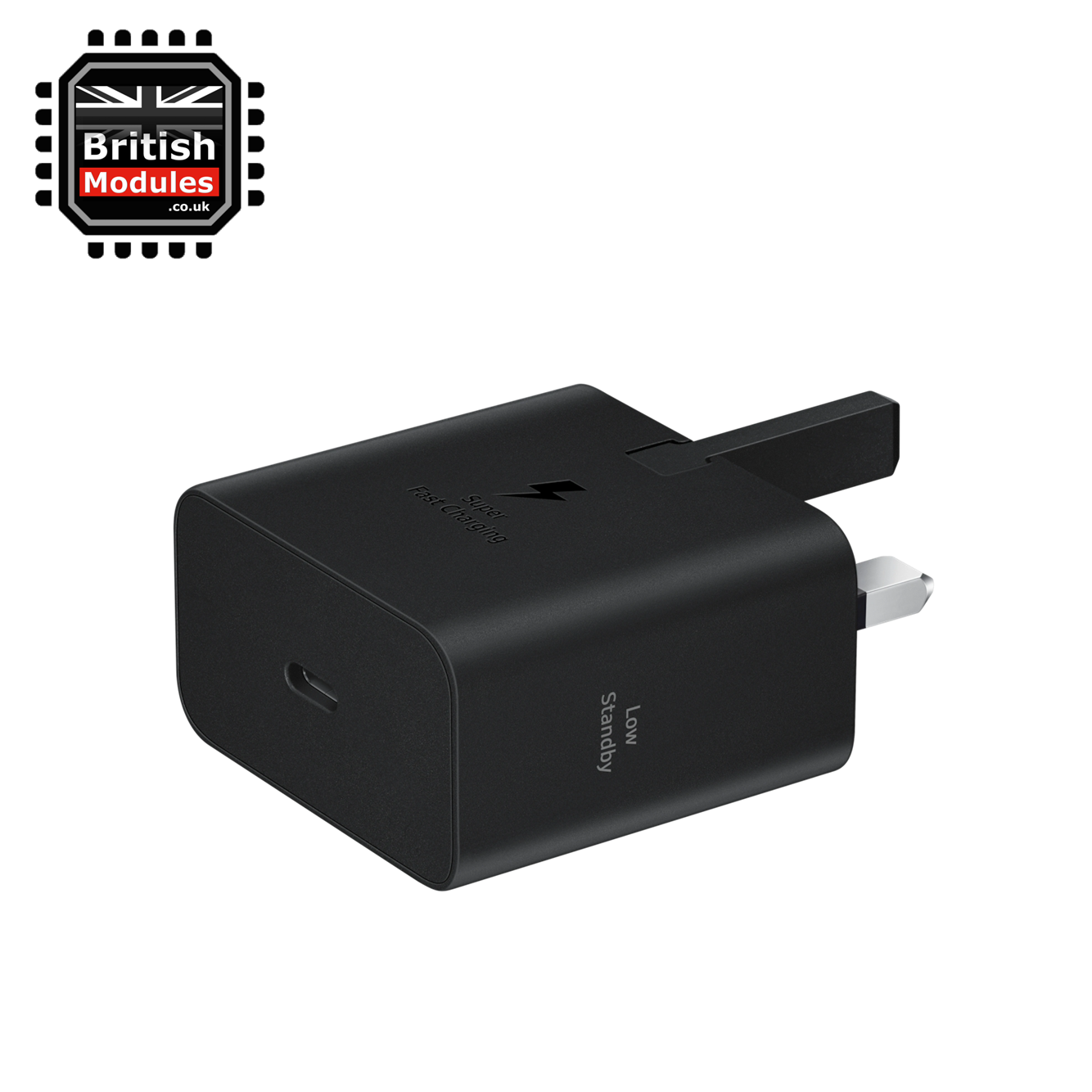 Samsung Galaxy 25W USB-C UK Adapter EP-T2510 With 1M C to C Cable Black