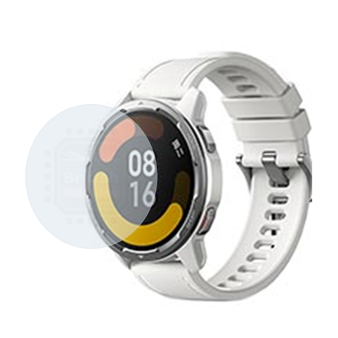 British Modules Xiaomi Watch Clear Coat Self-Healing HydroGel Screen Protector Cover (Pack of 6)