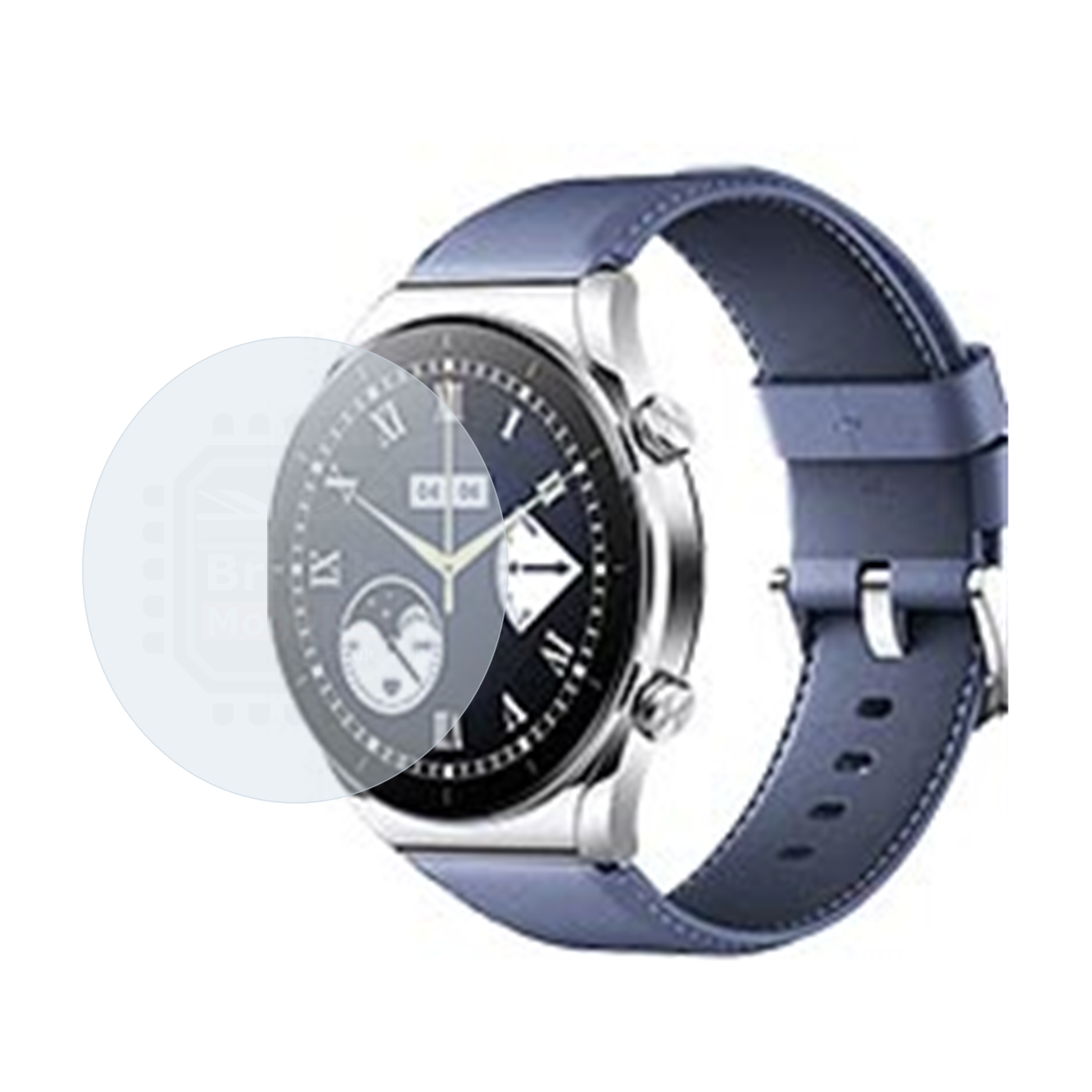 British Modules Xiaomi Watch Clear Coat Self-Healing HydroGel Screen Protector Cover (Pack of 6)