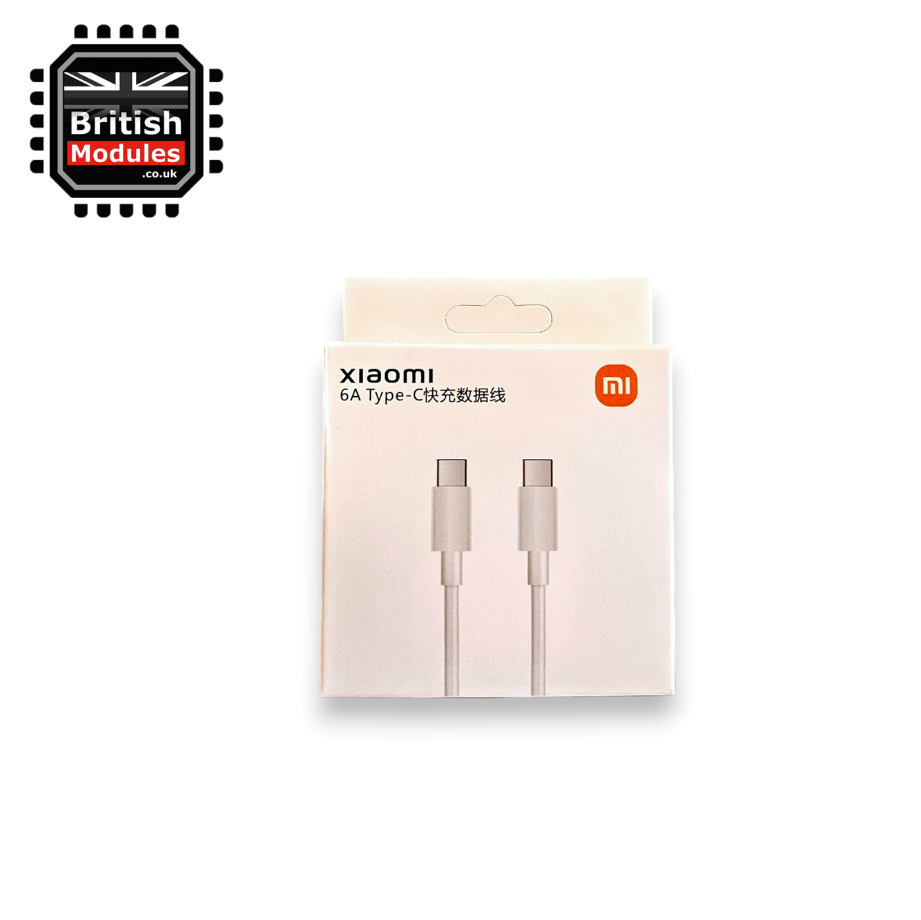 Xiaomi 6A Type-C to Type-C Cable 1M White
