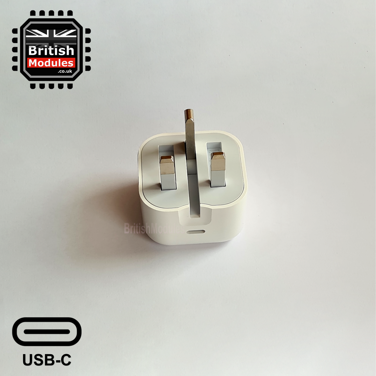 PD 20W Charger Head UK Fast Charging USB-C Power Adapter Plug for Apple iPhone
