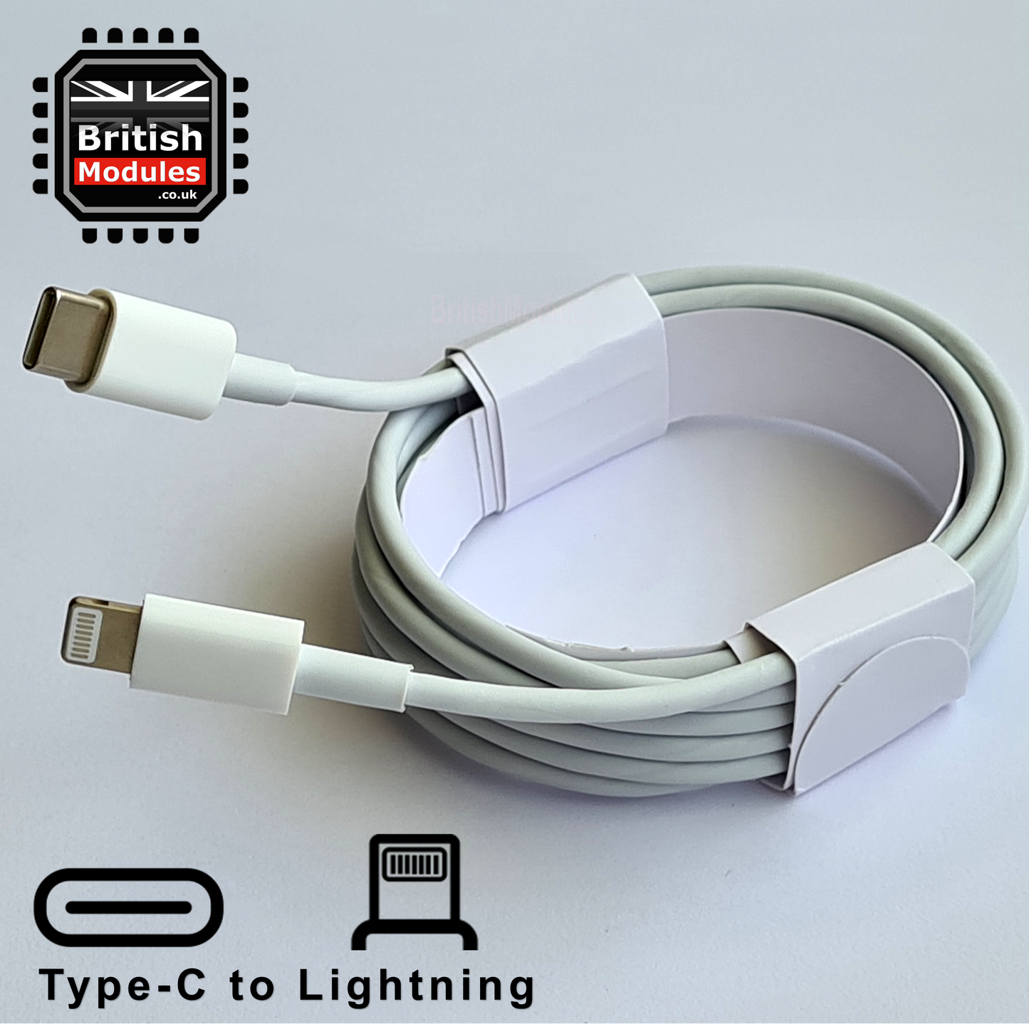 2M USB-C to Lightning Cable Sync Fast Charging Cable for Apple iPhone