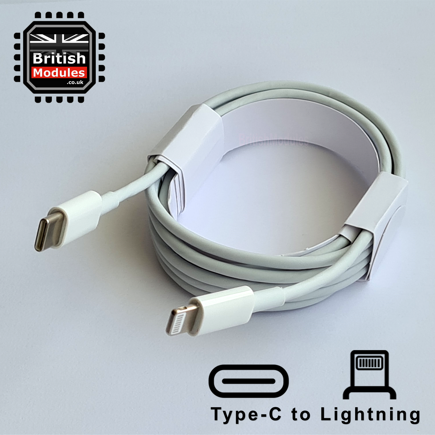 2M USB-C to Lightning Cable Sync Fast Charging Cable for Apple iPhone