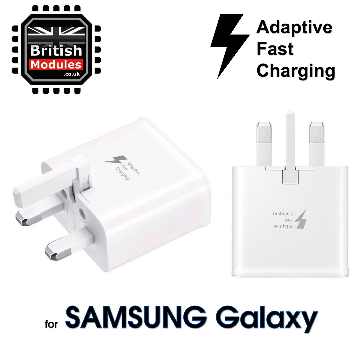 Fast Charger Plug & Cable Type-C for Samsung Galaxy S8 S8+ S9 S10 Plus Note 8 9