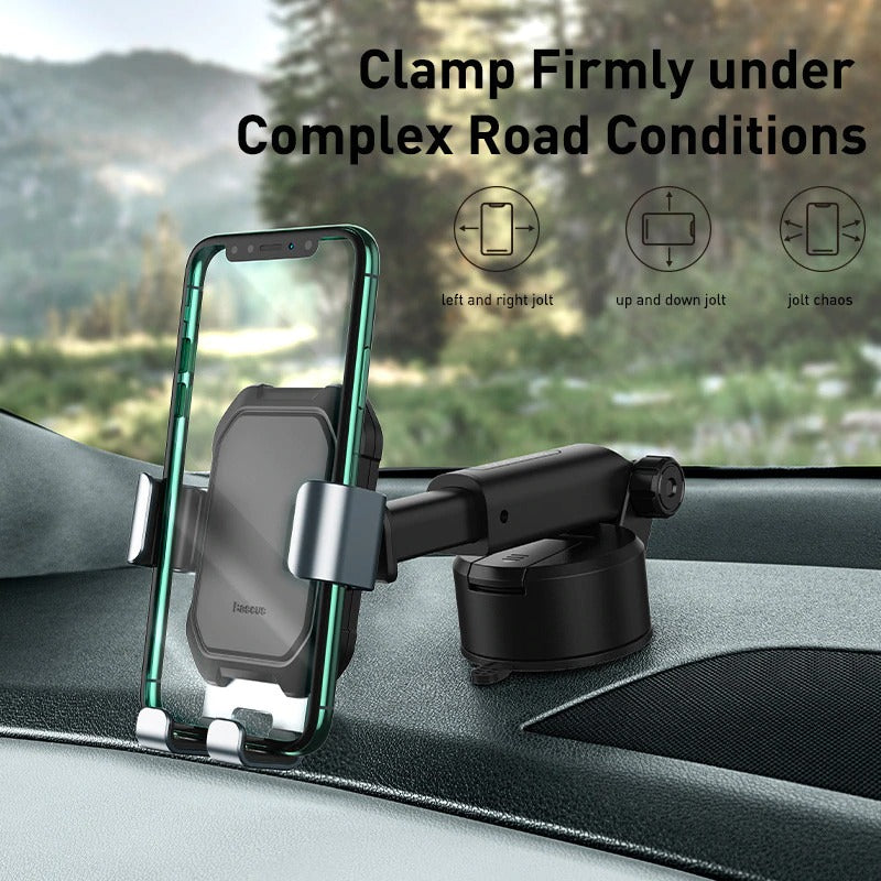 Car Mount Holder 360 Windshield Windscreen Dashboard Mount Phone Holder Gravity