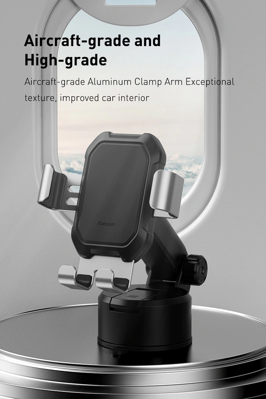 Car Mount Holder 360 Windshield Windscreen Dashboard Mount Phone Holder Gravity