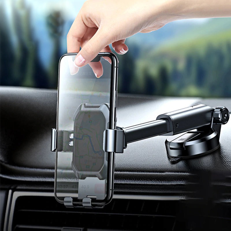 Car Mount Holder 360 Windshield Windscreen Dashboard Mount Phone Holder Gravity
