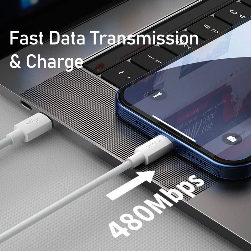 USB C to Lightning Cable Charger Fast Charge Apple iPhone 11 12 13 14 Pro Max MacBook