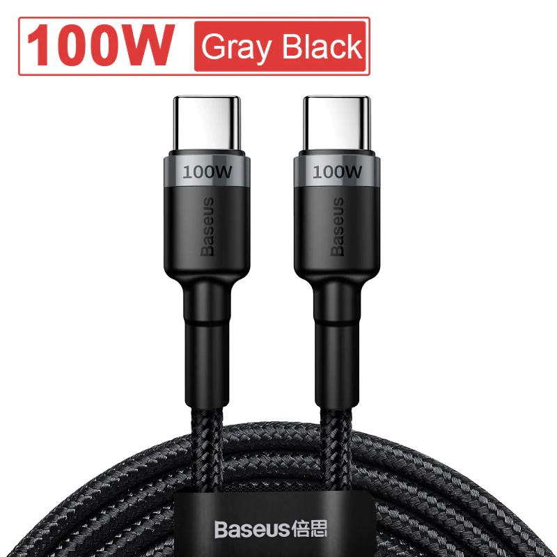 2M USB C To Type C Cable Super Fast Charger 20V/5A PD 100W 4.0 for Samsung MacBook iPad iPhone