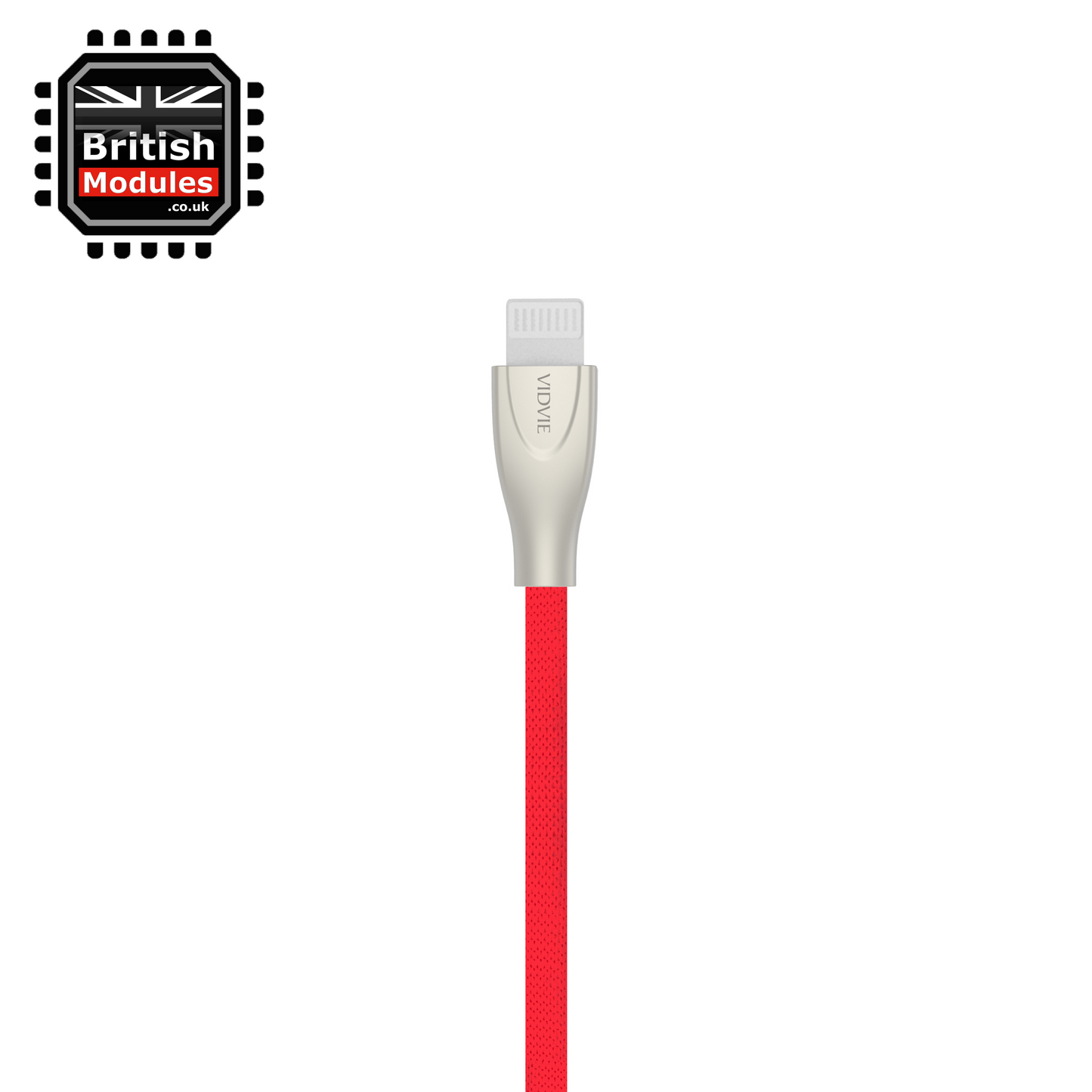 Heavy Duty Braided iPhone Lightning Cable USB Charger Charging Lead Data Sync by VidVie