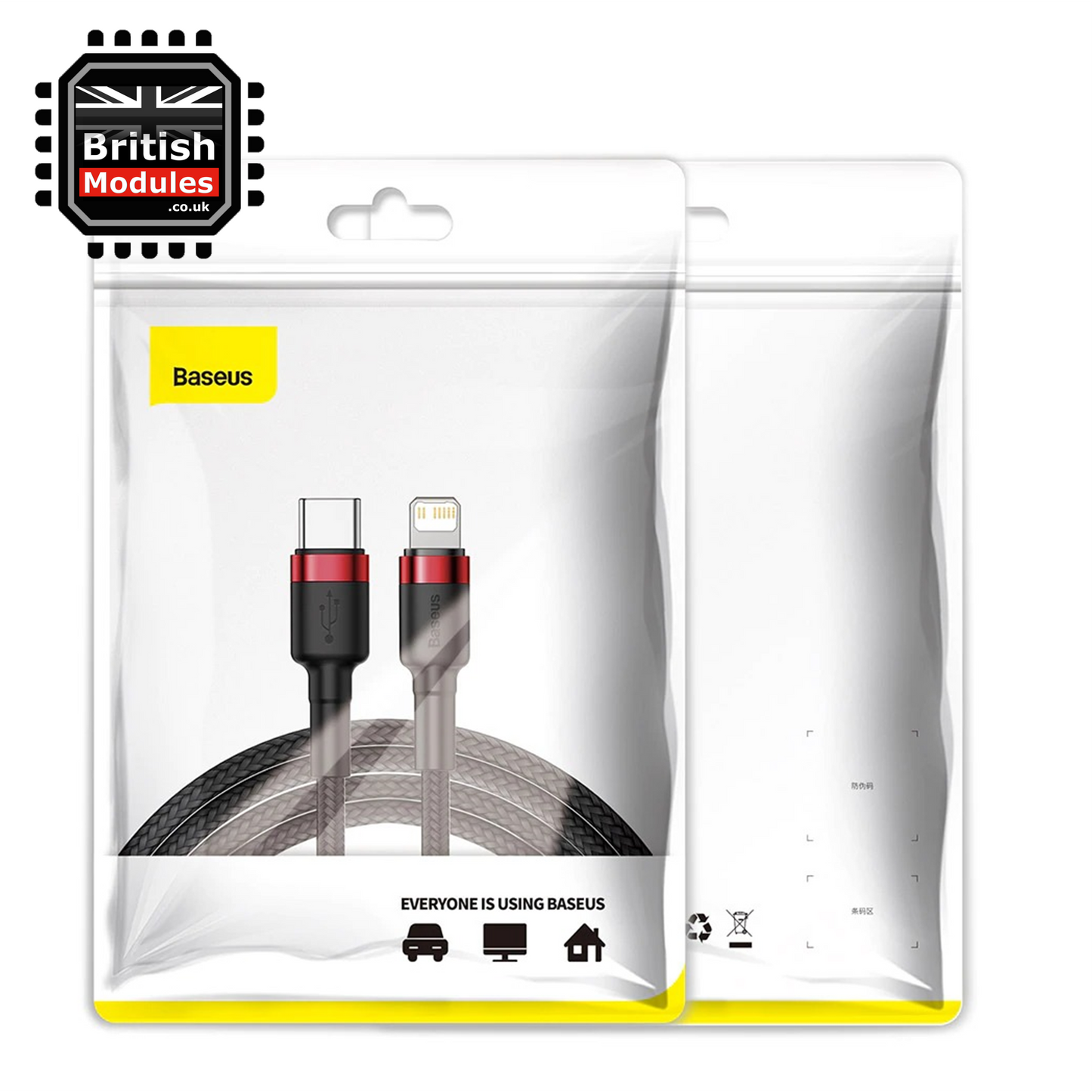 Heavy Duty Braided iPhone Fast Charging Data USB C to Lightning Cable PD 20W