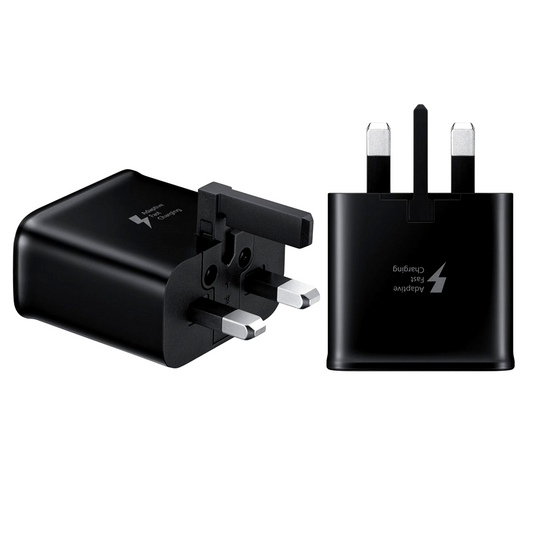 Fast Charger Plug for Samsung Galaxy Mains Travel Adaptor Adaptive Wall Socket