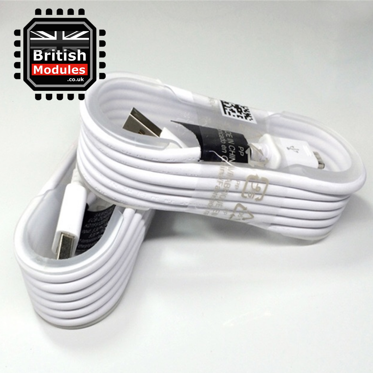 Genuine Samsung 1.5m Micro USB Charging Data Cable for Samsung Galaxy S7, S6, S4, Note 4, Note 5 White ECB-DU4EWE
