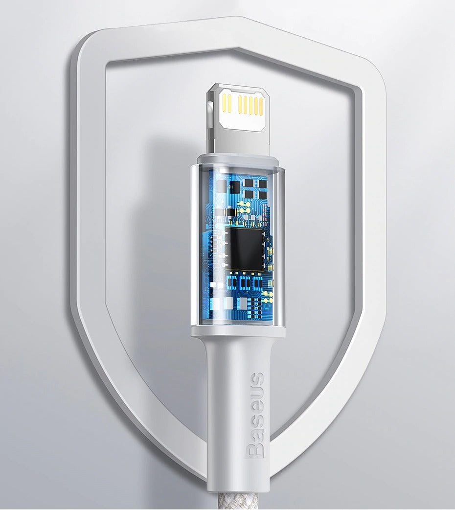 Heavy Duty Braided iPhone Fast Charging Data Cable Type-C to Lightning PD 20W 2M for Apple iPhone