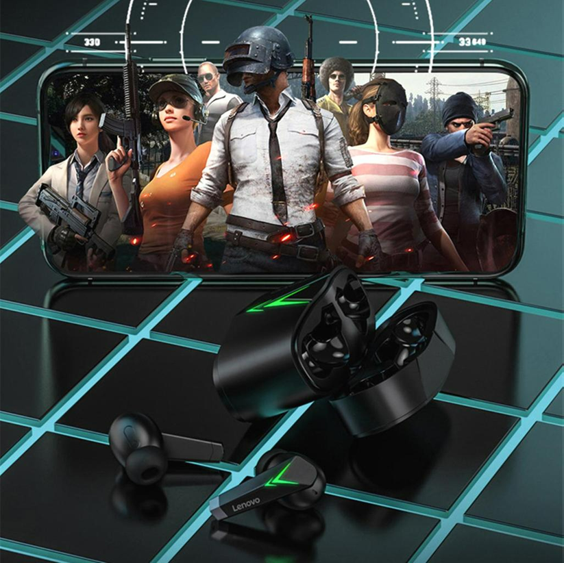 Lenovo Live Pods LP6 Gaming Earphones Wireless Bluetooth Headphones Earbuds In-Ear Headset