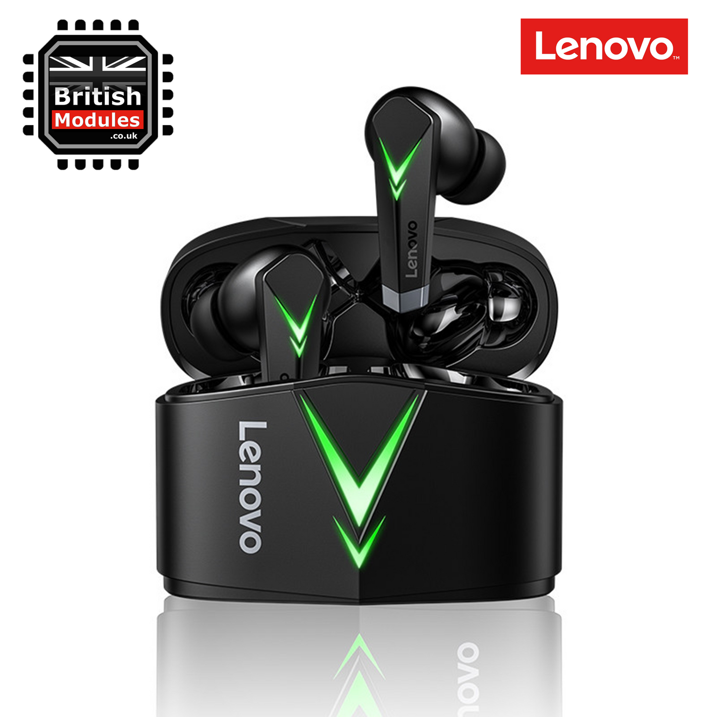 Lenovo Live Pods LP6 Gaming Earphones Wireless Bluetooth Headphones Earbuds In-Ear Headset