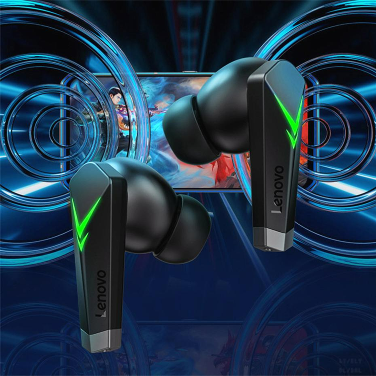 Lenovo Live Pods LP6 Gaming Earphones Wireless Bluetooth Headphones Earbuds In-Ear Headset