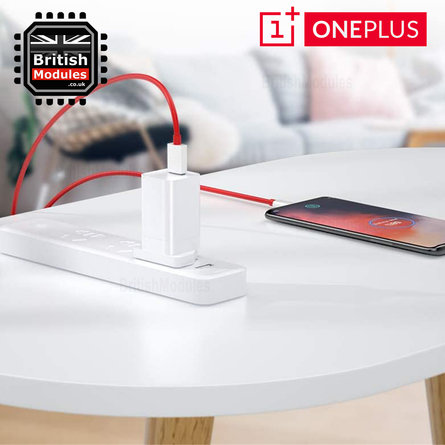 OnePlus Dash High Speed Original Charger Power Adapter UK Plug for OnePlus 6T 6 5T 5 3T 3 2