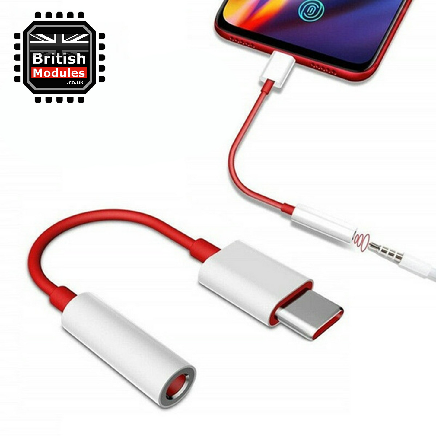 OnePlus Type-C to 3.5mm adapter USB-C Adapter Headphone Jack Adapter Headset Converter