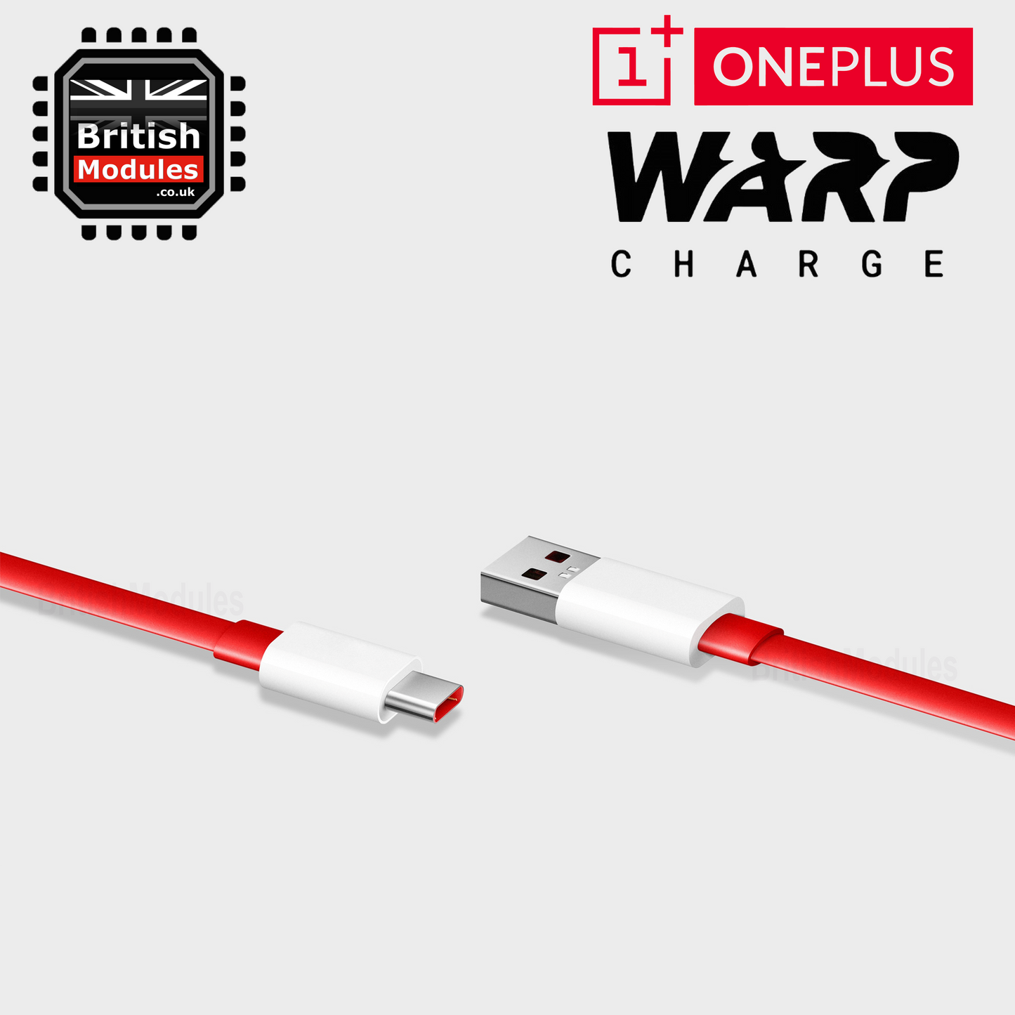 OnePlus SUPERVOOC / Warp Charge Type-C Cable 65W 6.5A Fast Charging 6 6T 7 7T 8 9 Pro
