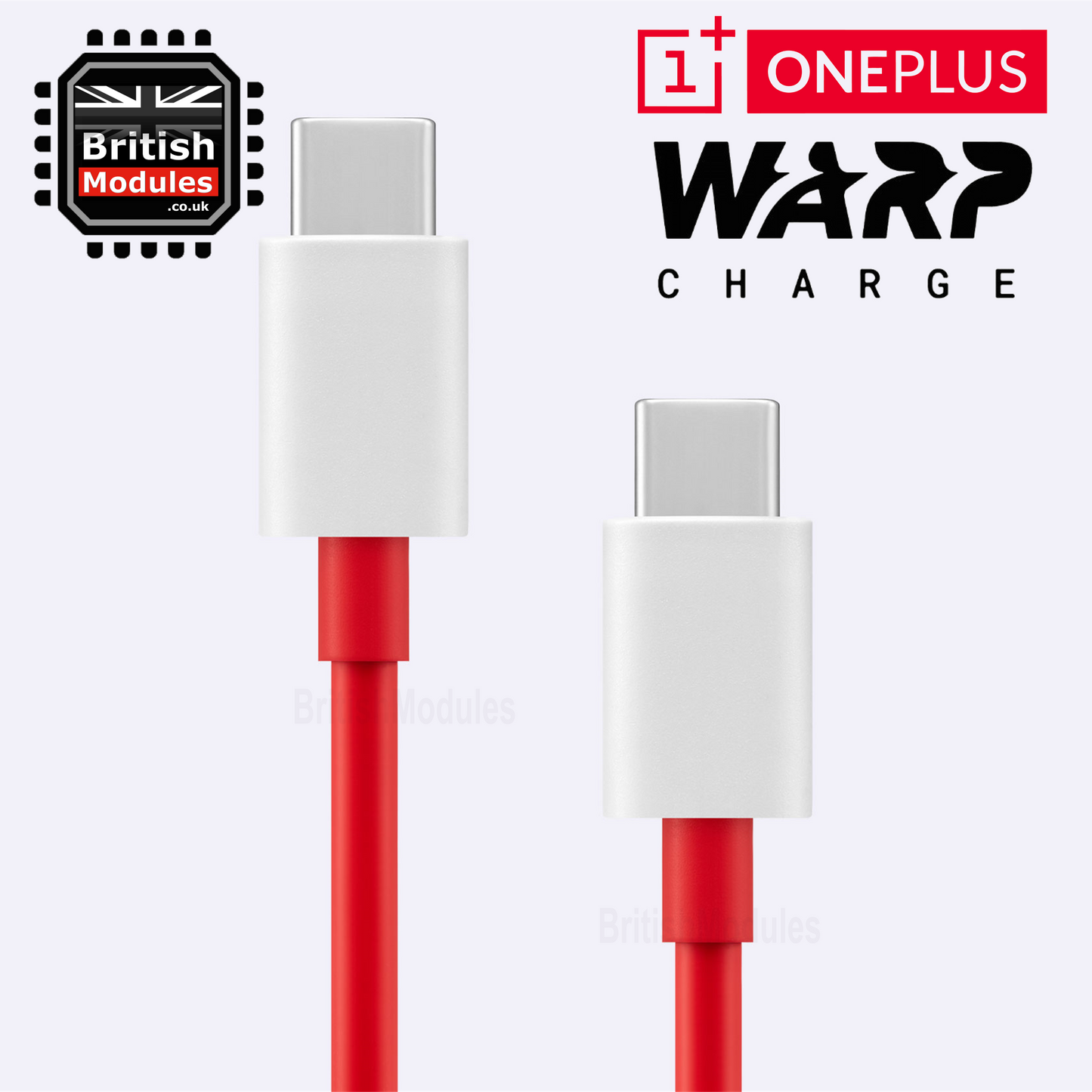 OnePlus SUPERVOOC / Warp Charge Type-C to Type-C Cable 6.5A 65W Fast Charging for 10 9 Pro 8 7 6 5