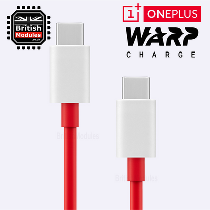 1.5M OnePlus SUPERVOOC / Warp Charge Type-C to Type-C Cable 6.5A 65W Fast Charging for 10 9 Pro 8 7 6 5