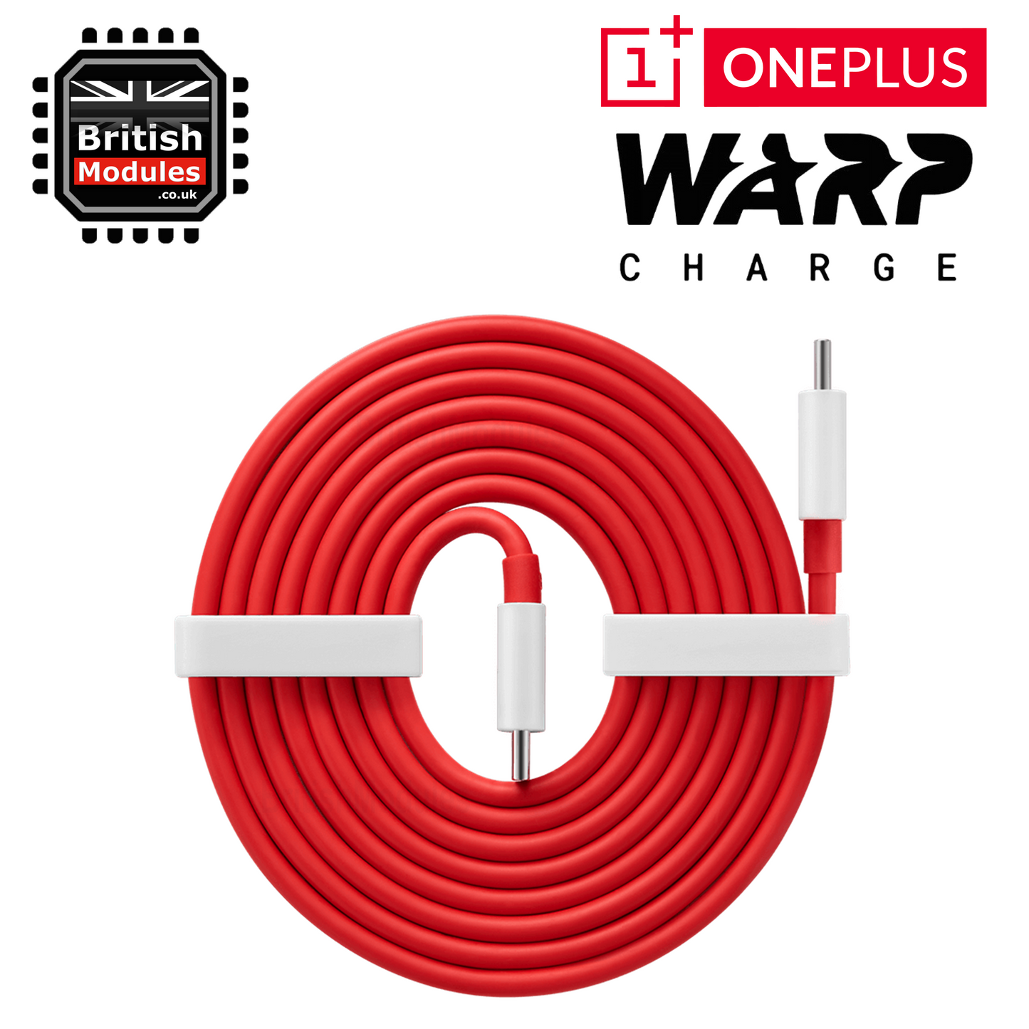 OnePlus SUPERVOOC / Warp Charge Type-C to Type-C Cable 6.5A 65W Fast Charging for 10 9 Pro 8 7 6 5
