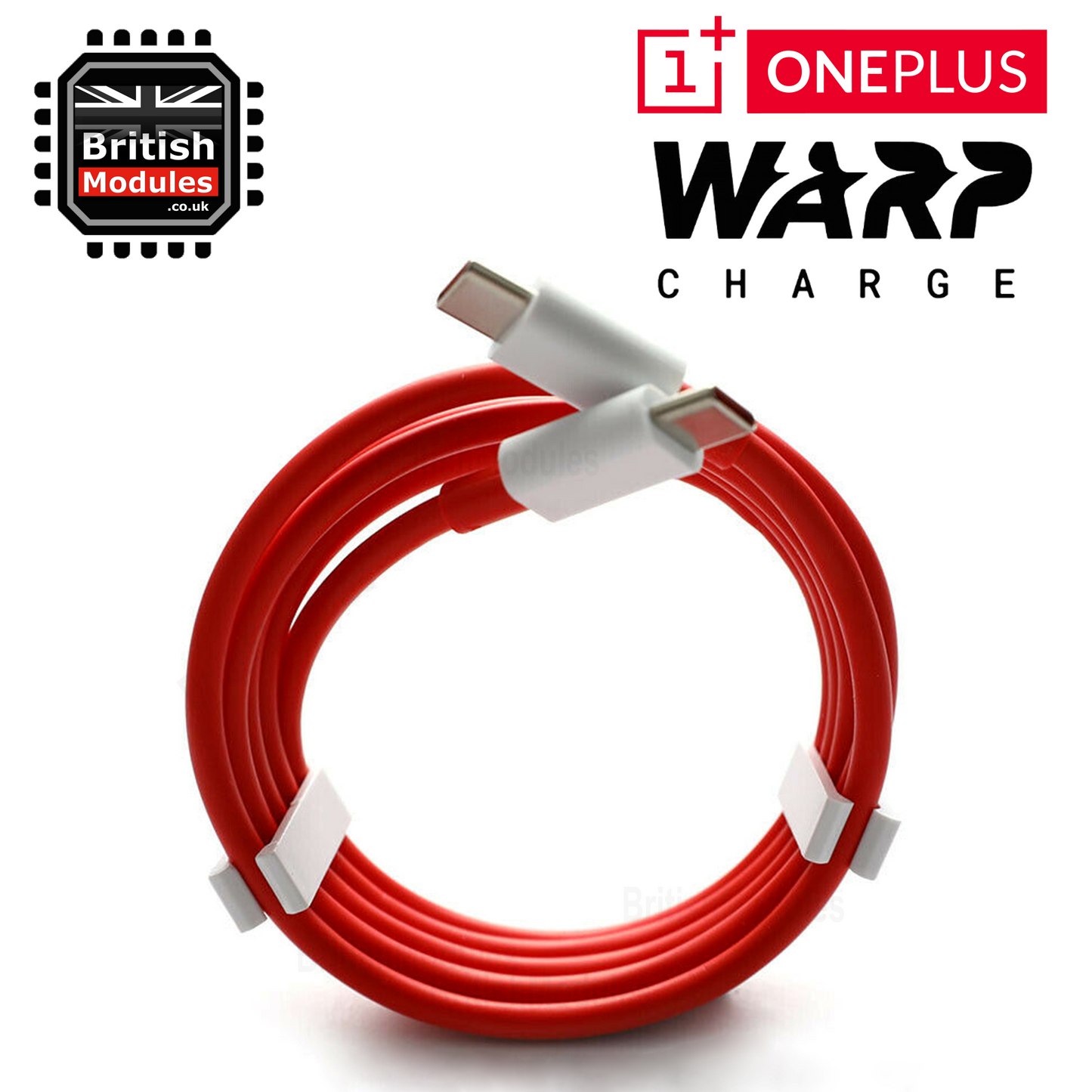 OnePlus SUPERVOOC / Warp Charge Type-C to Type-C Cable 6.5A 65W Fast Charging for 10 9 Pro 8 7 6 5