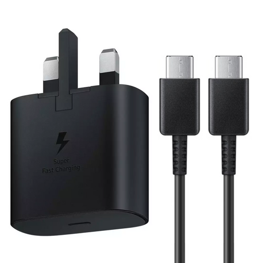 Samsung Galaxy 25W USB-C Fast Charger Adapter UK Mains Power Adapter EP-TA800