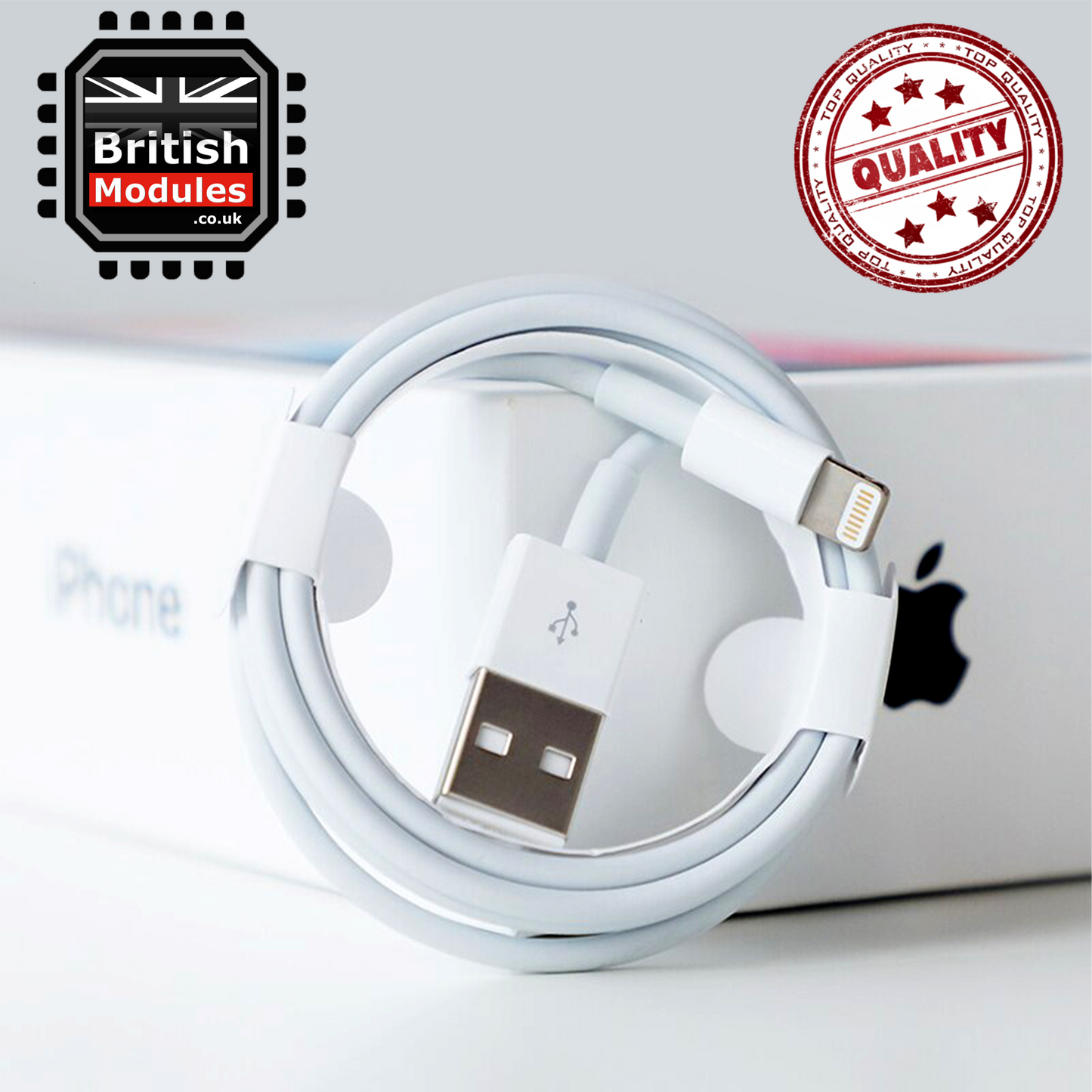 Premium iPhone lightning USB Charger Cable for Apple iPhone 5 6 7 8 Plus X XS Max