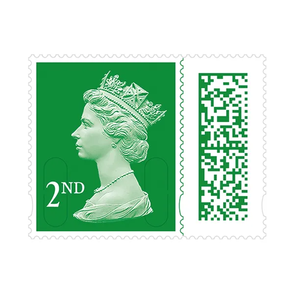 Royal Mail 2nd Class Stamp Book (Book of 8 Stamps)