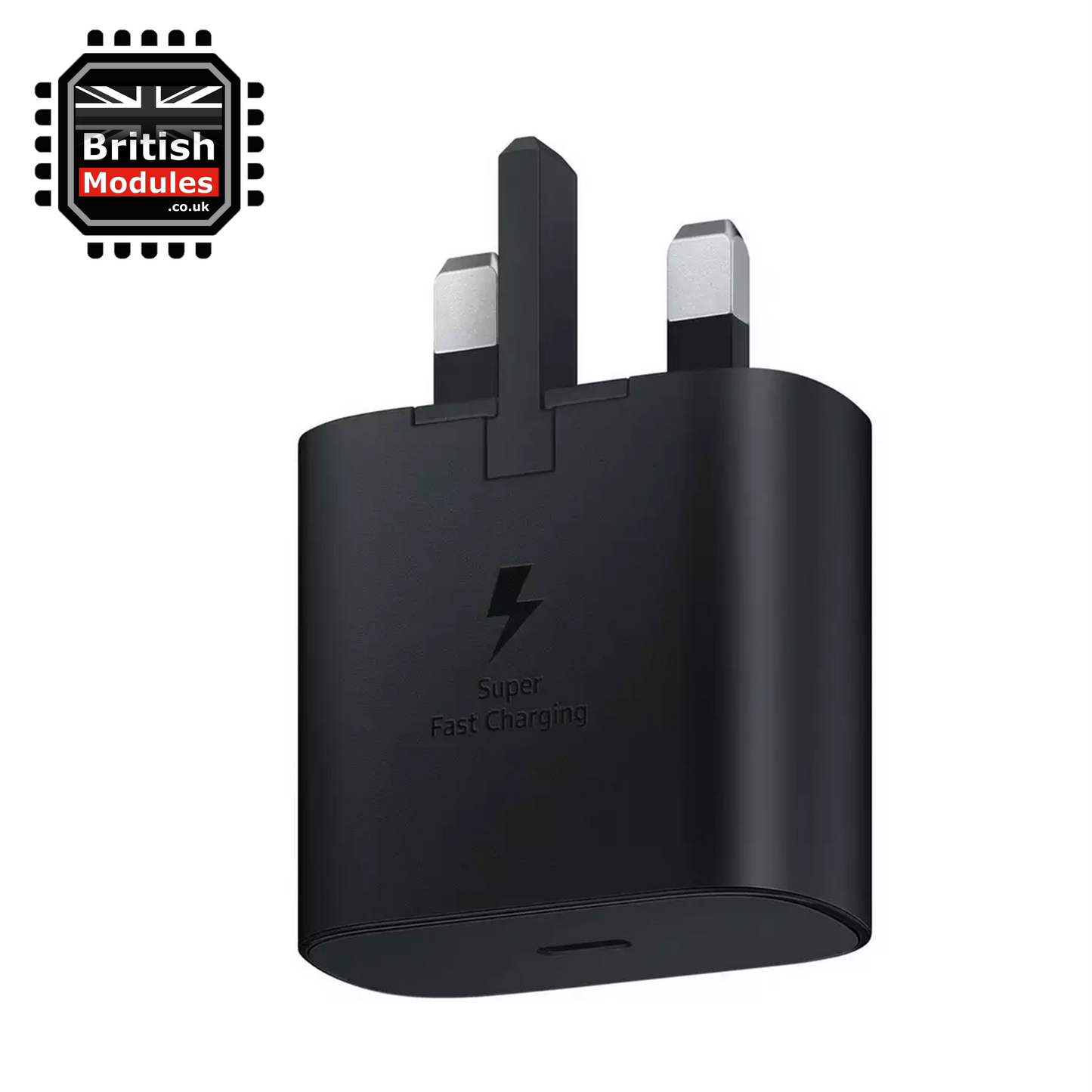 Samsung 25W Super Fast Charging Travel Adaptor UK 3pin 25W USB C Charger