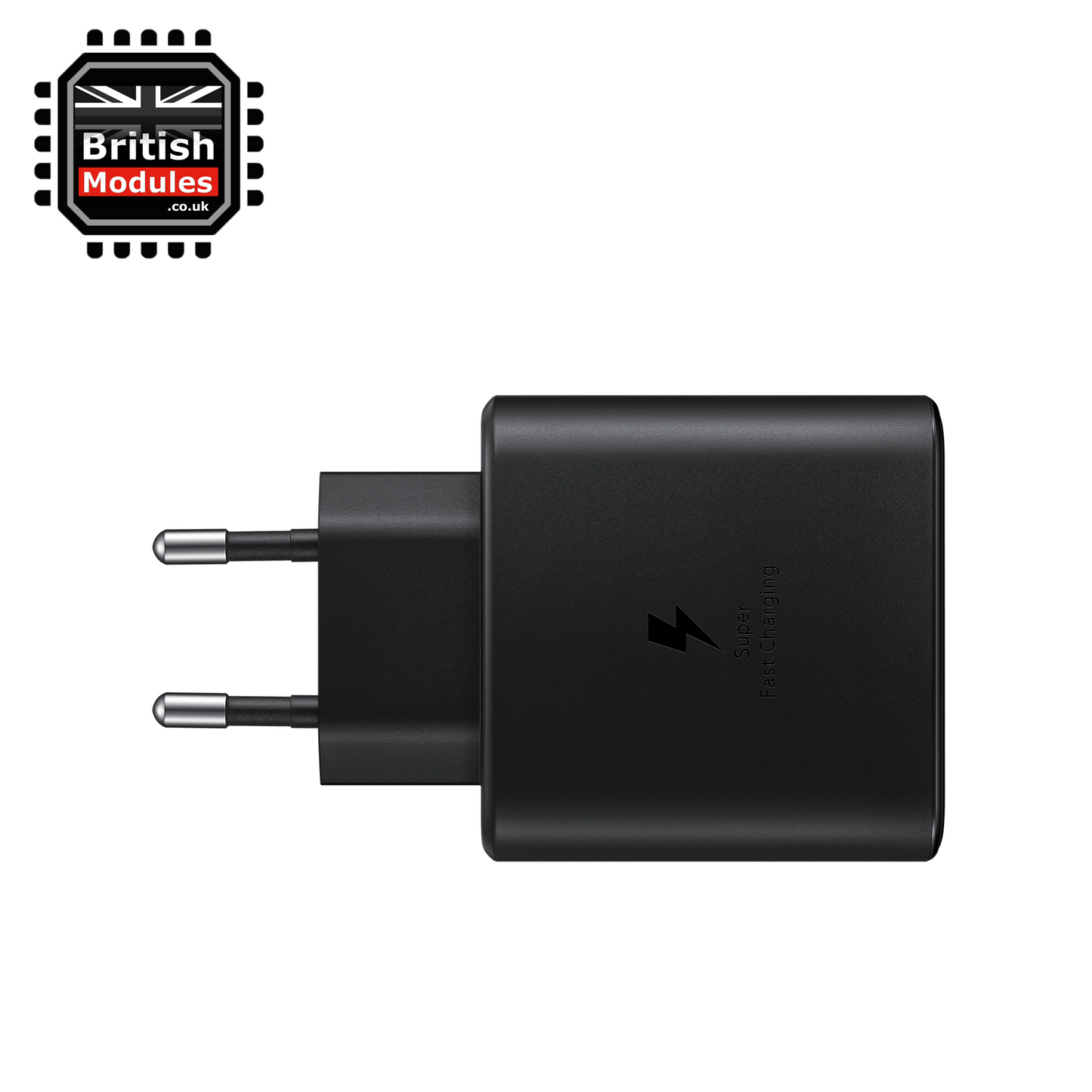 Samsung 45W Travel Adapter TA845 EU USB-C Mains Charger & Super Fast Charging USB-C to USB-C Cable 1M Black