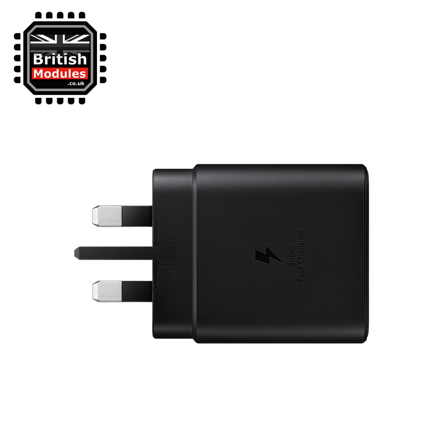 Samsung 45W Mains Chargers UK Travel Adaptor Super Fast Charging EP-TA845 Black