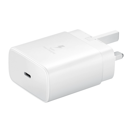 Samsung 45W Travel Adapter UK USB-C Mains Charger Super Fast Charging 2.0 White
