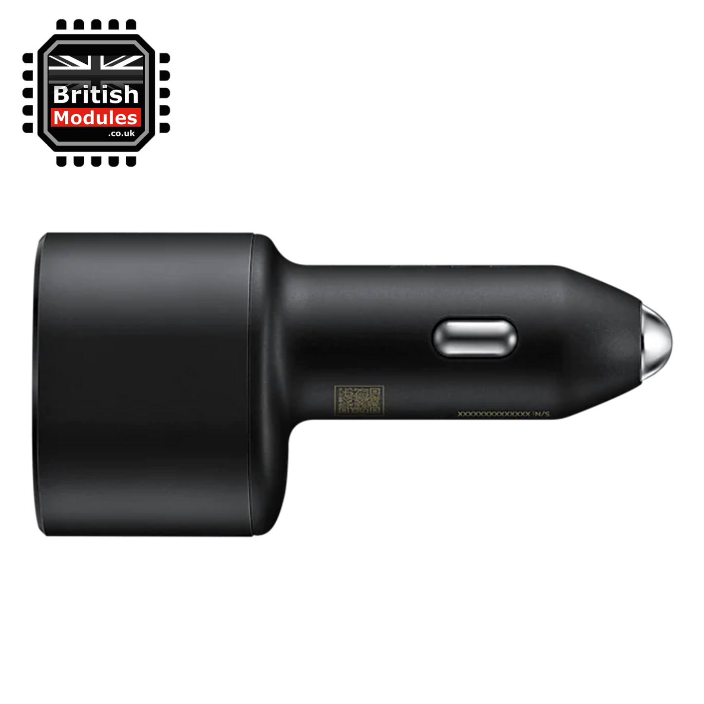 Samsung 60W Super Fast Charging Dual Car Charger (45W+15W) 2 Port USB-C & USB-A