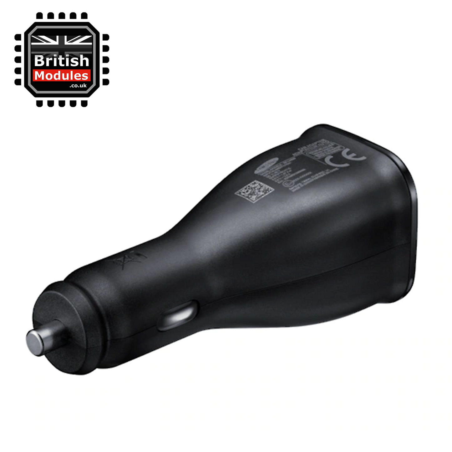 Samsung Dual Port USB Adaptive Fast Charging Car Charger with Type-C Cable